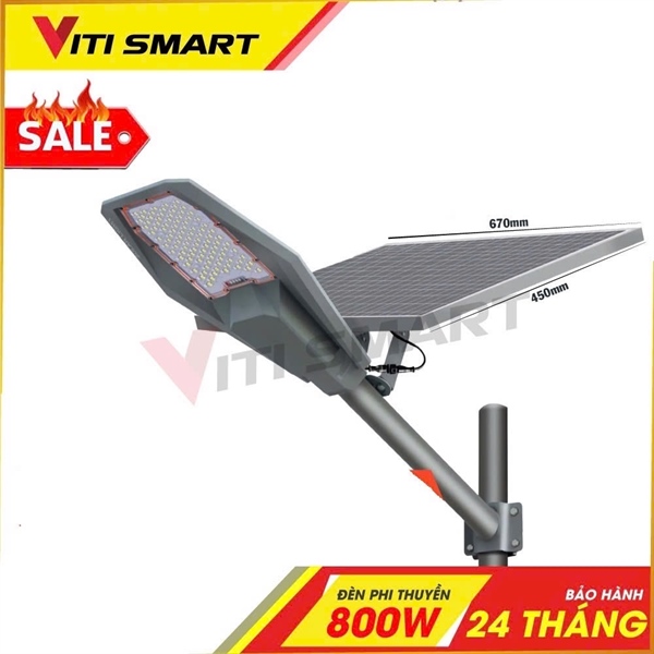 Đèn năng lượng mặt trời Phi Thuyền công suất 800W