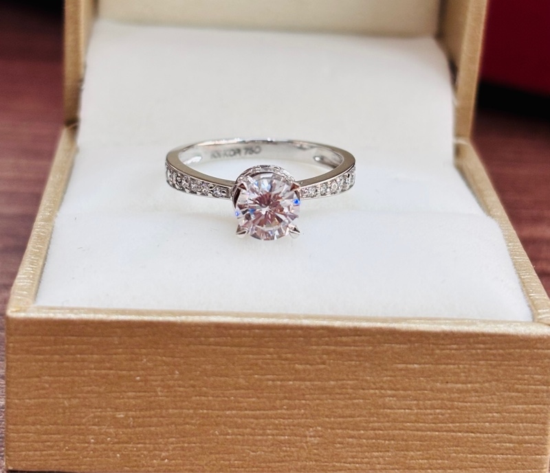 18-80 Nhẫn vàng nữ 18K