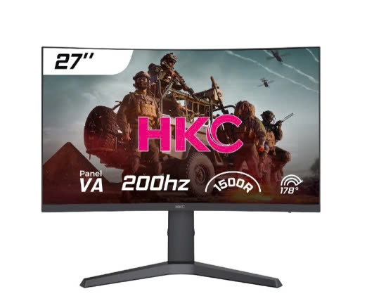 Màn hình HKC Gaming MG27H18 (27 inch/ 200hz/ FHD/ FAST IPS/Cong)(2Y)