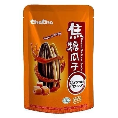 Hướng dương chacha caramen - ひまわりの種（カラメル味）