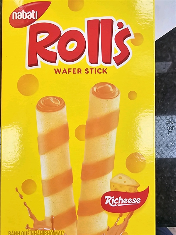 BÁNH QUẾ NHÂN PHÔ MAI - NABATI RICHEESE LONG STICK 50G