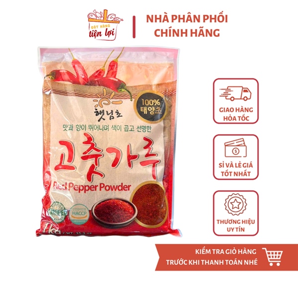 Ớt bột Hàn Quốc Haenimcho Nongwoo 1Kg
