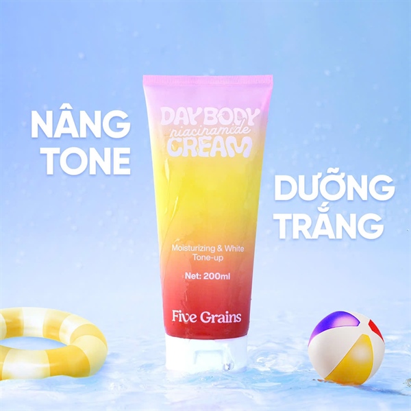 VAT Kem body Dayboy cream Five Grains( Kem Ngày Tuýp) - Ảnh 1