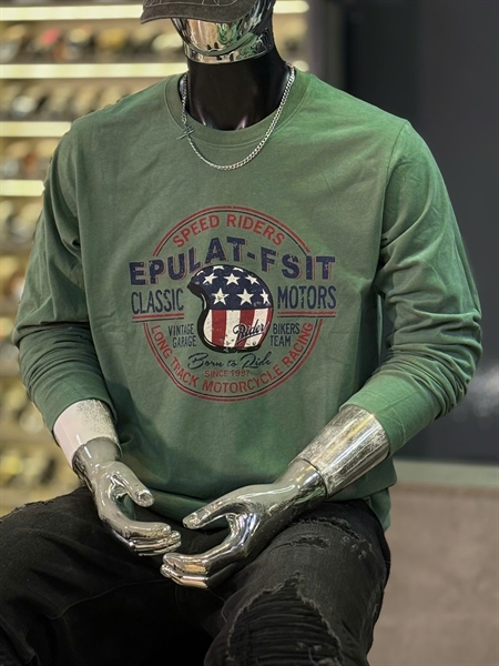 Thun TDQC- 2905 in moto- Xanh lá