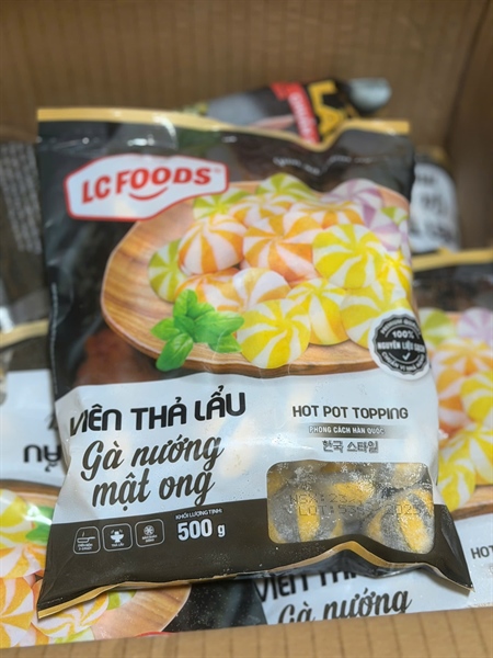 Viên Lẩu LC Gà Nướng Mật Ong 500Gr 25V
