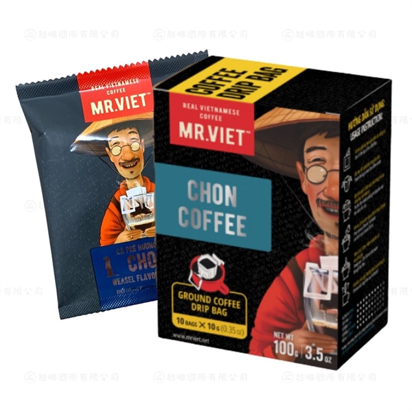 Mr. Viet 麝香貓風味濾掛式咖啡 Cà phê hương chồn - Drip Bag