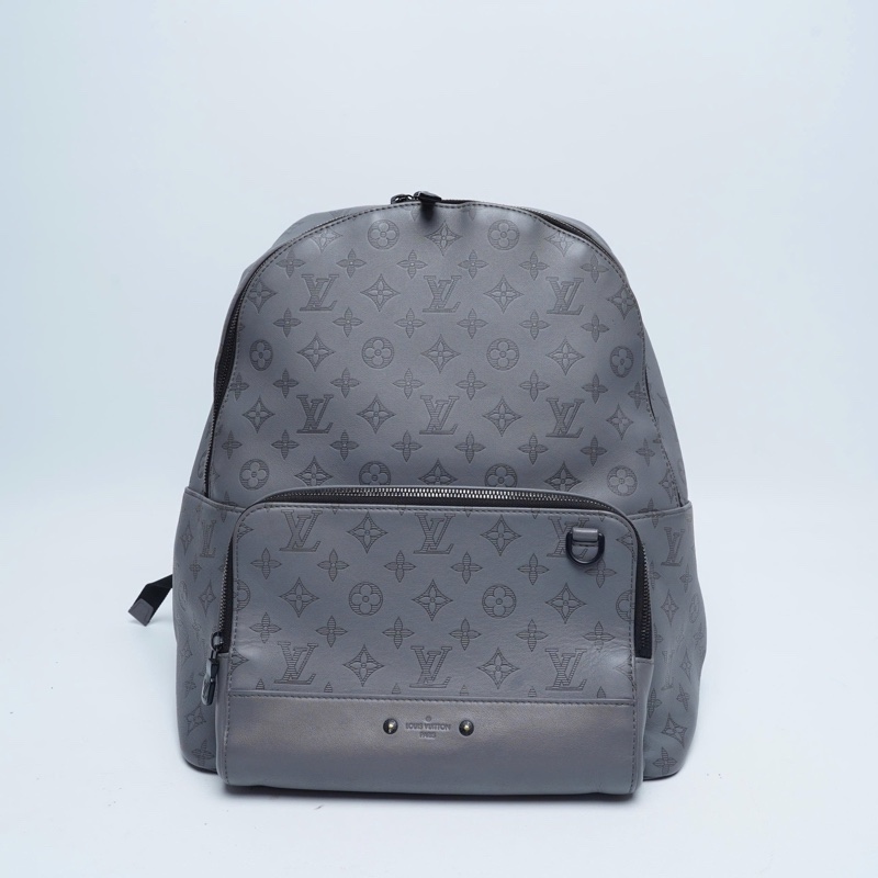 Balo LV xám da bê sz32 KG+