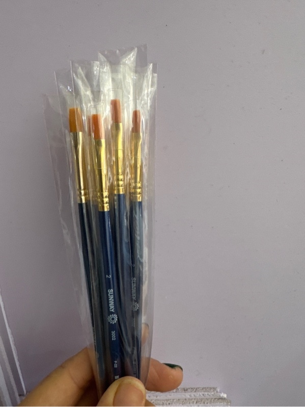 Cọ sunway 3002 đầu lông nhân tạo số 2