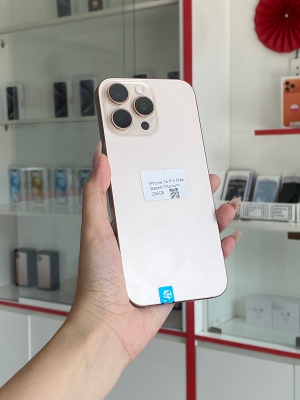 Iphone 16PROMAX 256GB desert chính hãng