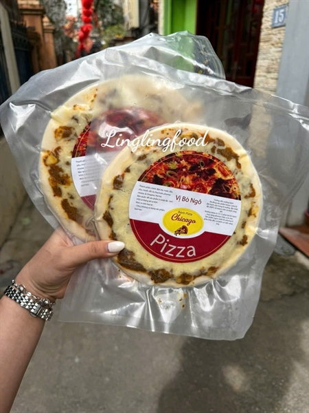 Pizza SZ18 Vị Bò Ngô