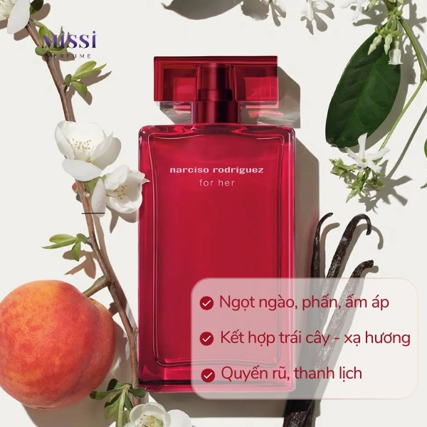 Narciso For Her Intense ( New ) - Nước Hoa Nữ - Eau De Parfume intense
