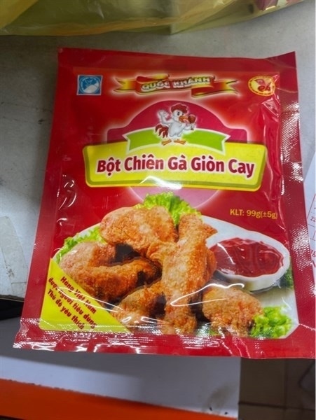 Bột chiên gà giòn cay Quốc Khánh 99g
