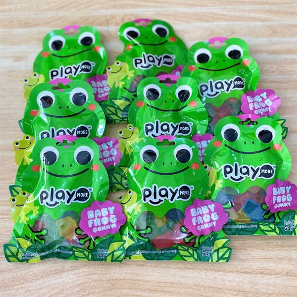 Kẹo dẻo trái cây Play More Frog 64g
