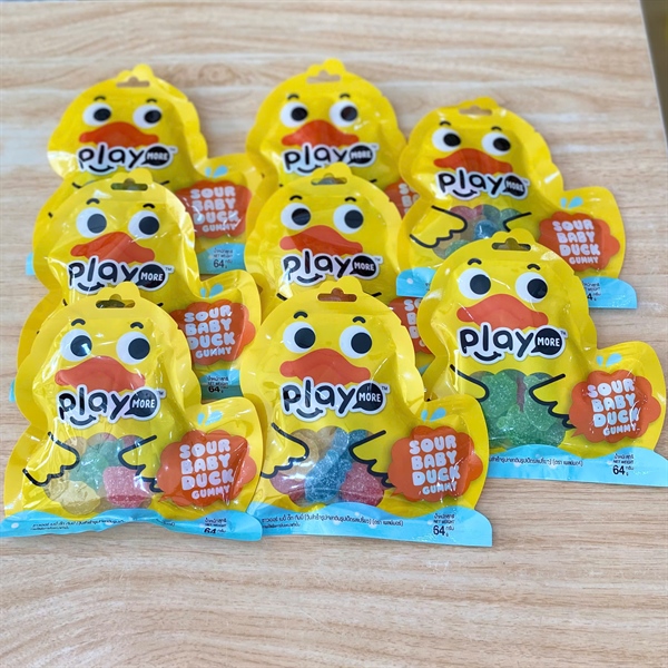 Kẹo dẻo trái cây Play More Duck 64g