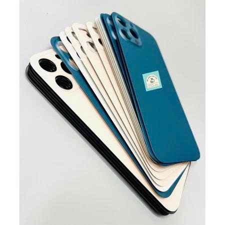 Mặt Kính Lưng Điện Thoại 12Pro Max Màu Xanh