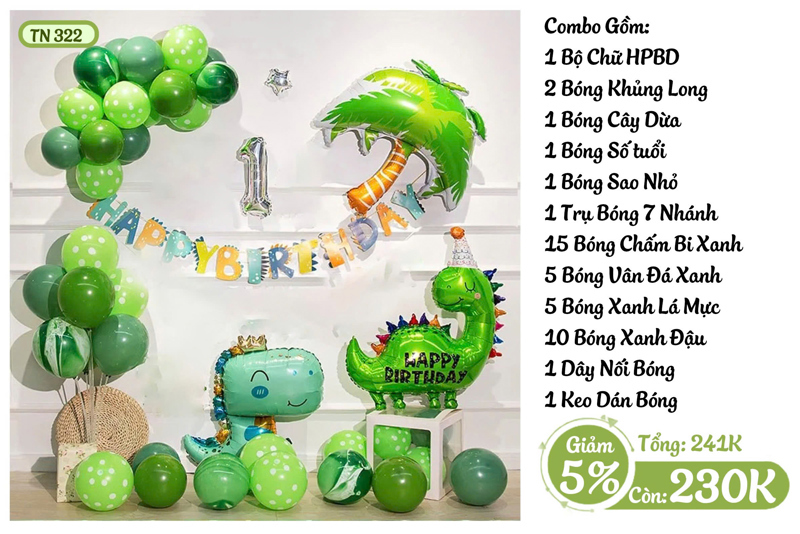 Set Trang Trí Mini 322