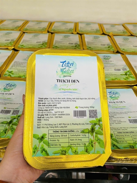 Thạch đen Lạng Sơn 1kg (hộp nhôm)