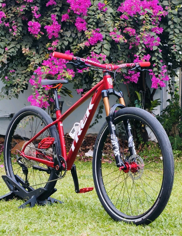 Xe Đạp MTB Zbike Custom Màu Đỏ Candy (Anh Thịnh KH8248090)