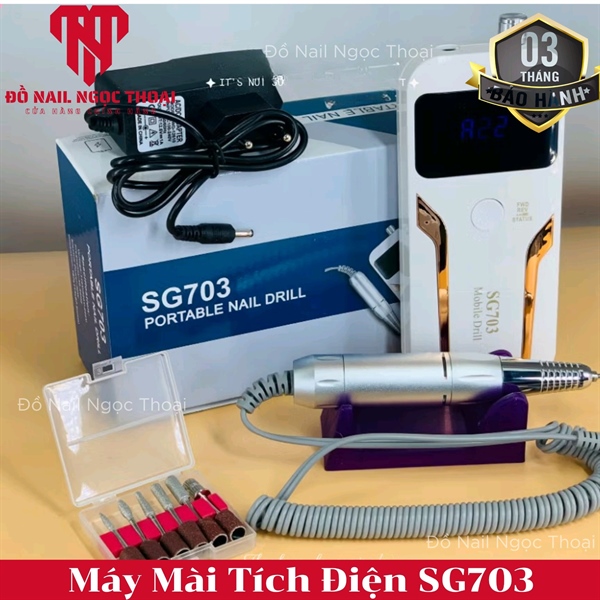 Máy Mài Tích Điện SG703 - Hồng (BH3T)