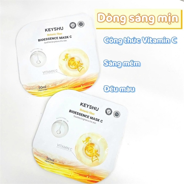 Mặt nạ Keyshu Vitamin C - VÀNG (VAT).