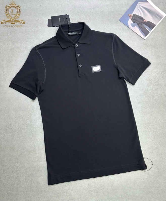 Polo Dolce đen tag sport đen