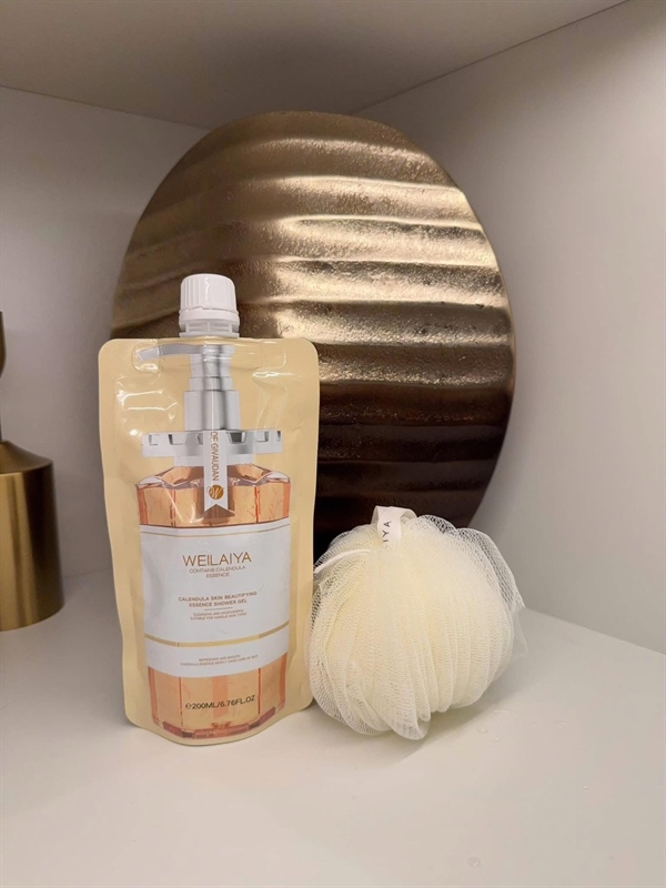 Túi tắm weilaiya hoa cúc 200ml