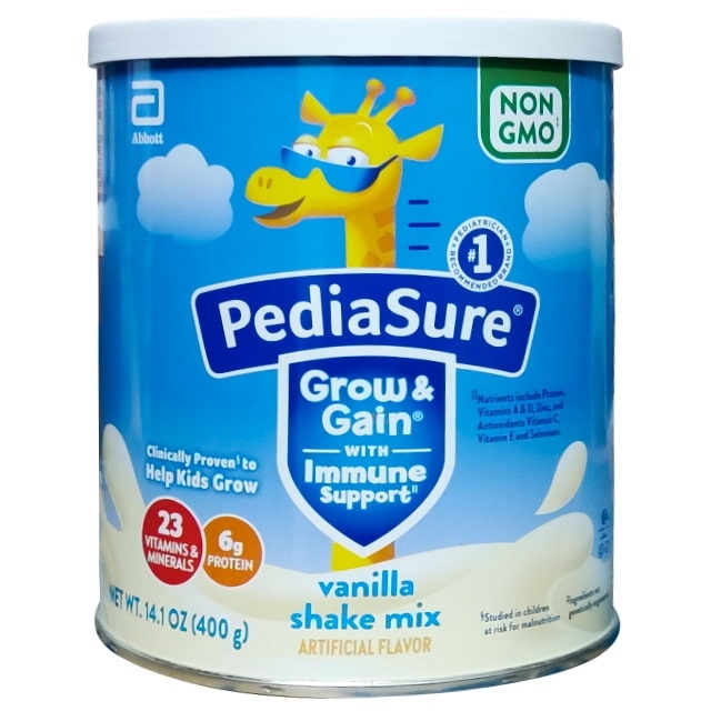 Hàng Mỹ-Sữa Bột Abbott Pediasure Grow Gain HT 400g 1-10T(g415)