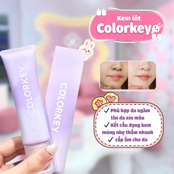 Kem lót Colorkey - Tím (VAT)