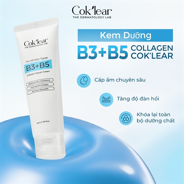Kem dưỡng B3 + B5 CoK’lear (VAT)