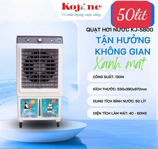 Quạt nước Kojine KJ- 5800 50L