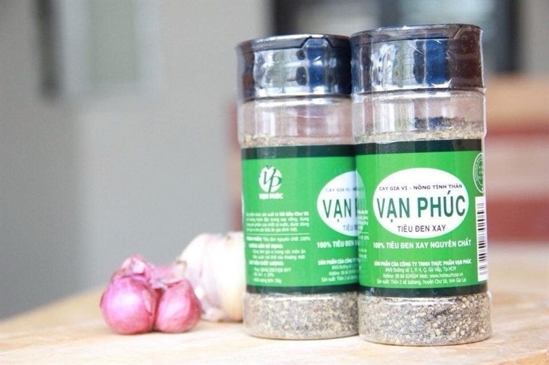 Tiêu đen xay lọ 50g Vạn Phúc