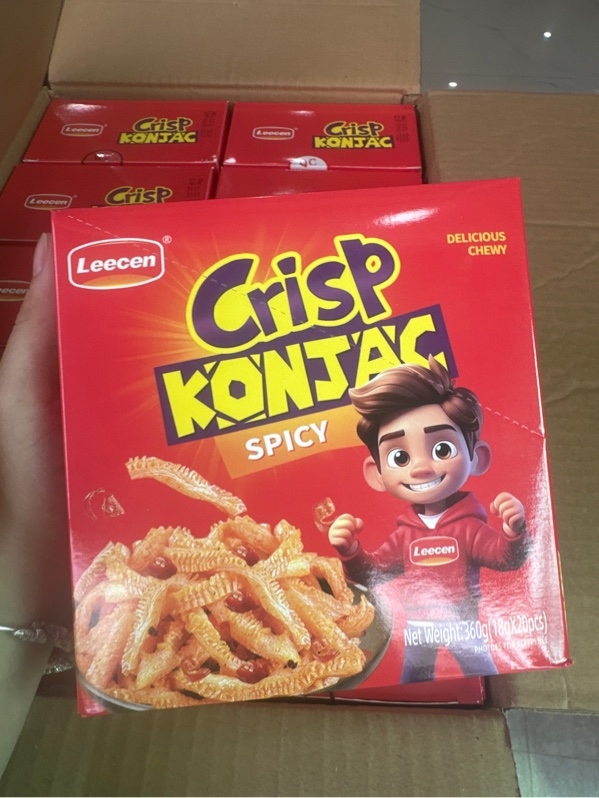 Khoai nưa giòn vị cay tê ( 20 hộp/thùng )