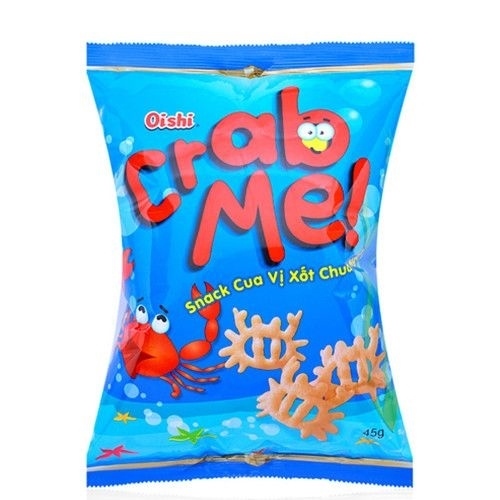 Bim bim Oishi snack cua chua ngọt 45GR