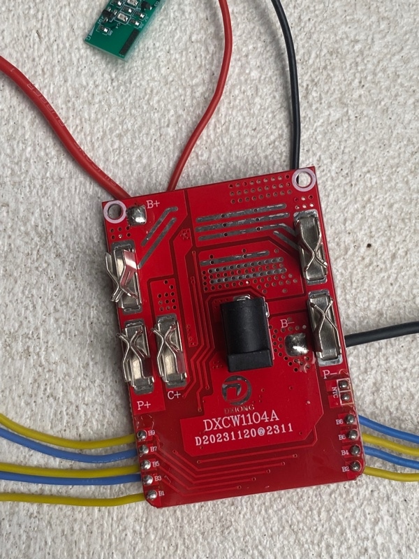 Mạch Pin 10S 36V (42V) Makita - Mạch Chân Pin Phổ Thông 5S2P 10 20 30 Cell - Bảo Vệ Quá Tải, Ngắn Mạch