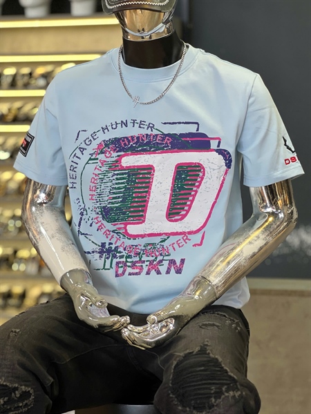 Thun CT- DSKN Logo D loag- Xanh nhạt