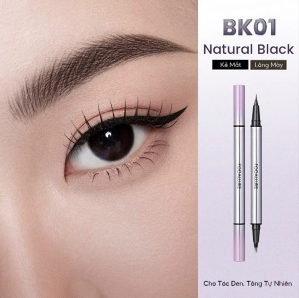 (VAT) Bút Kẻ Mắt 2 Đầu Focallure - BK01