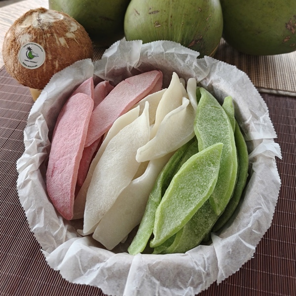 Mứt Dừa Miếng 500gr