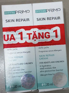 Combo 2 Dottorprimo Skin Repair (Tub 20ml) (Kem bôi chàm da) - Italy 2