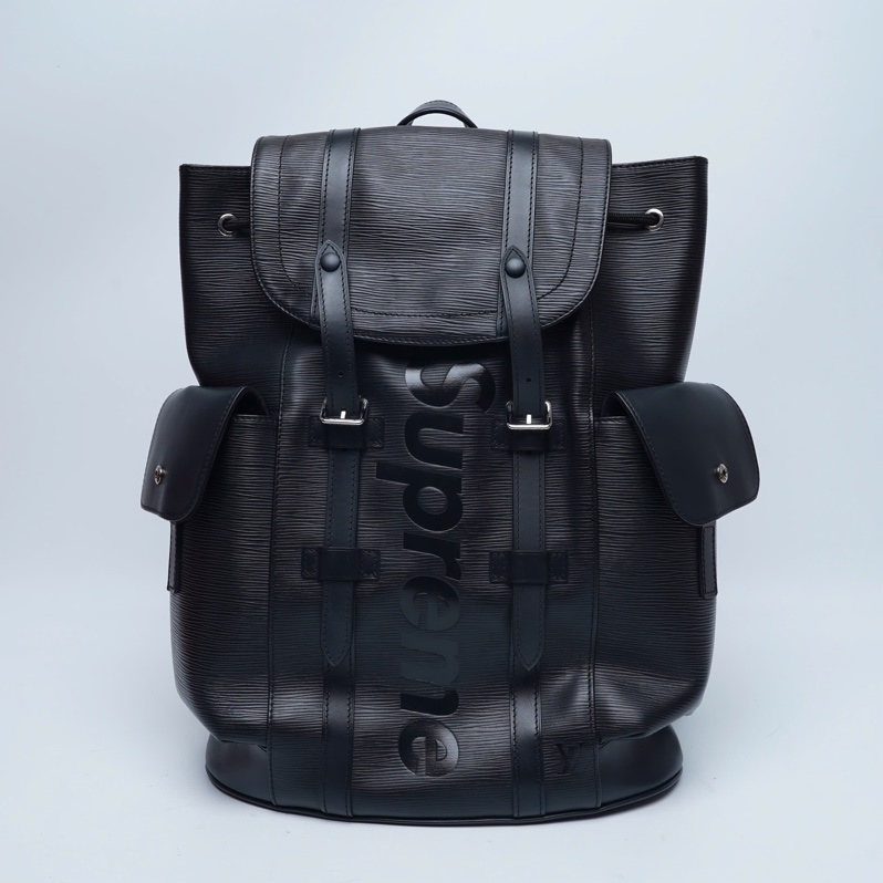 Balo LV supreme đen sz33x12x45 KG+