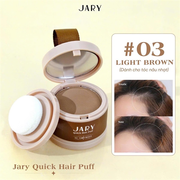 Phấn chấm hói tóc Jary #03 (VAT).