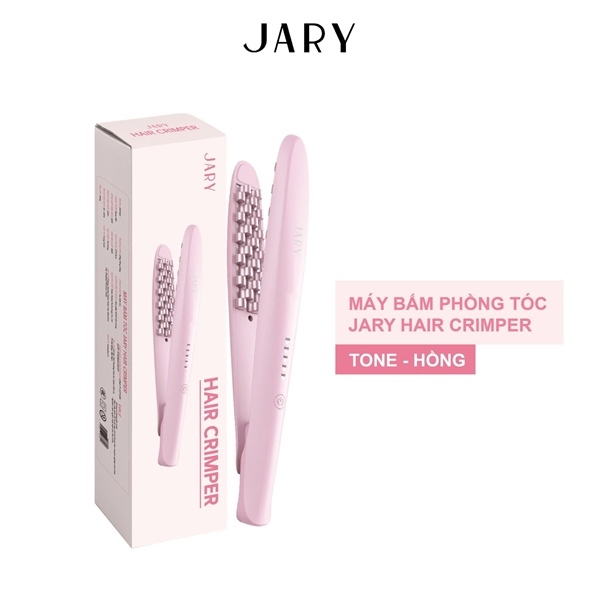 Máy bấm phồng tóc Jary Hair - Hồng (VAT)