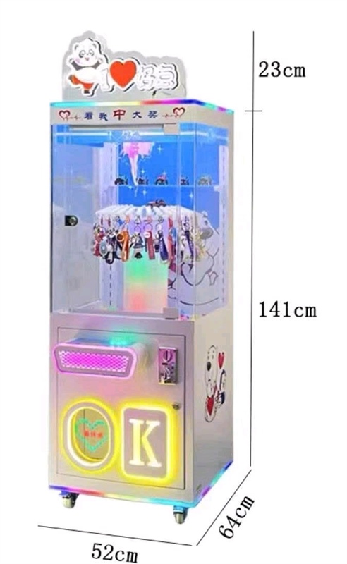 Clip machine/máy kẹp trúng quà mẫu gấu Trúc