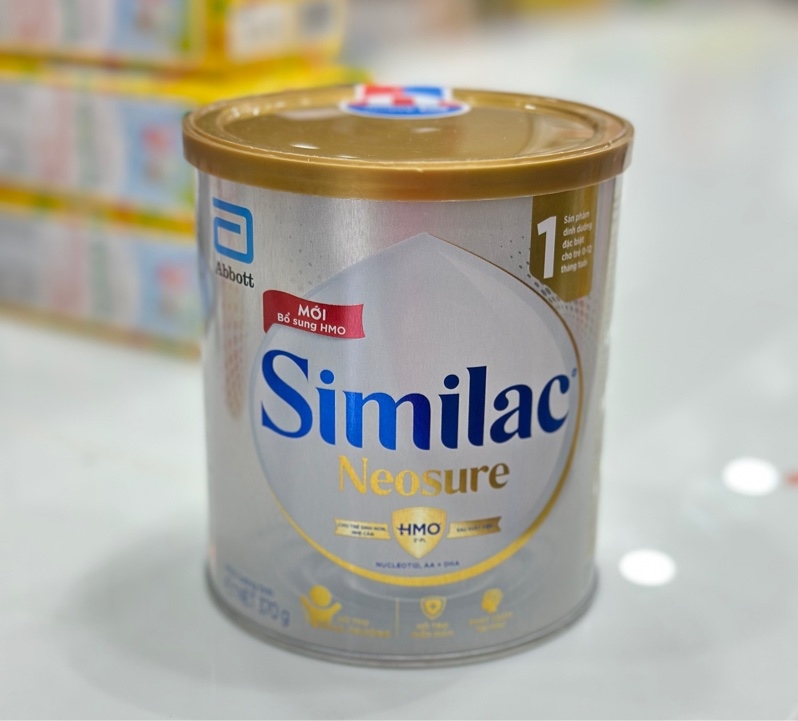 Sữa Bột Abbott Similac Neosure ( 0-6 Tháng) HT 370g
