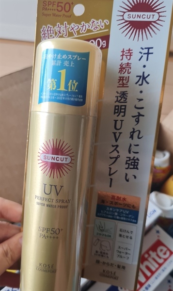 Xịt chống nắng Suncut siêu chống thấm nước
