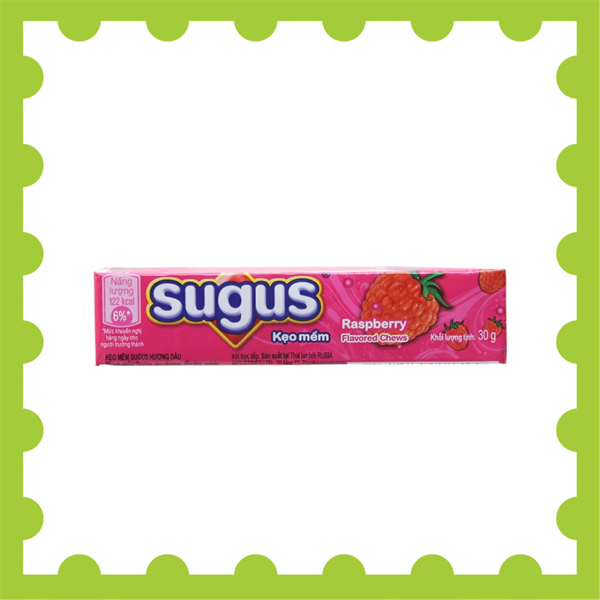 Kẹo Sugus Rasberry (Dâu)
