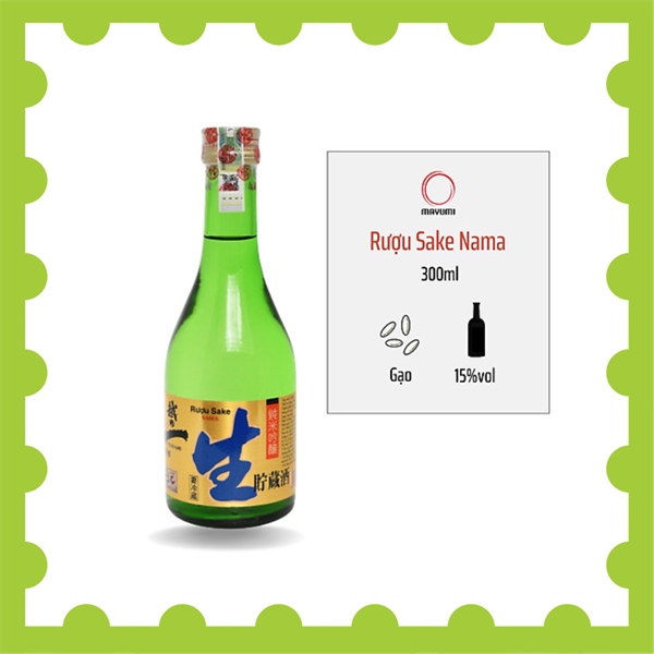Nama Rượu 15% 300Ml