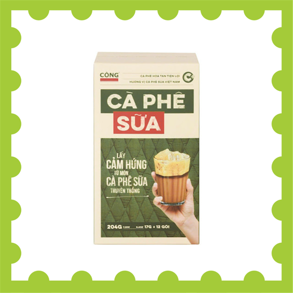 Cà phê sữa 204g