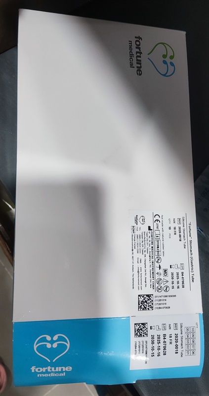 Sond dạ dày silicon Fortune Stomach số 18 - Taiwan 2