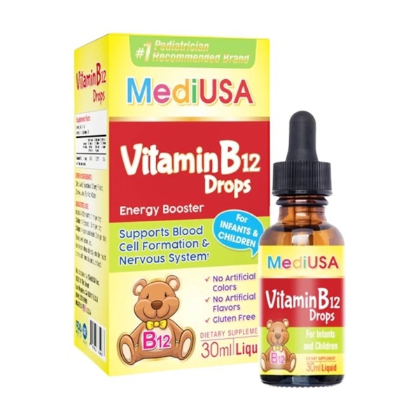 MediUSA Vitamin B12 Drops 30ml