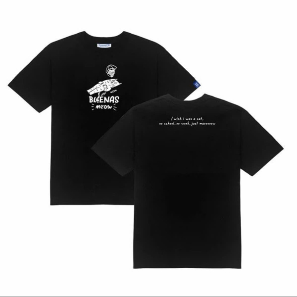 TEE BUENAS® MEOSSY T-SHIRT / SWT29 - DEN FULL OVERSIZE